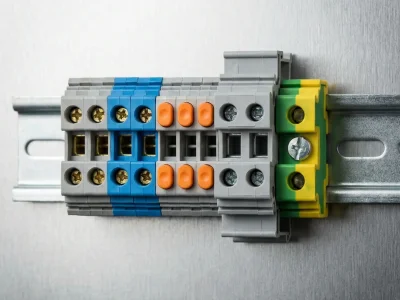 ترمینال ریلی (فشاری، معمولی، دو طبقه و ارت)
