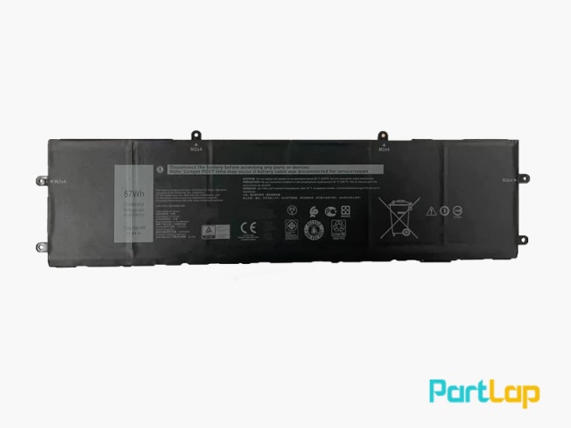 باتری 6 سلولی DWVRR لپ تاپ دل Alienware x17 R1 ، x15 R1