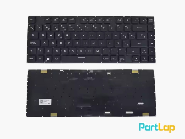 کیبورد لپ تاپ ایسوس ROG Strix SCAR 15 G533QR