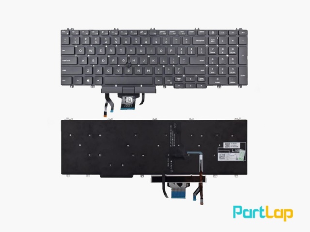 کیبورد لپ تاپ دل Precision 3540 ، Latitude 5500