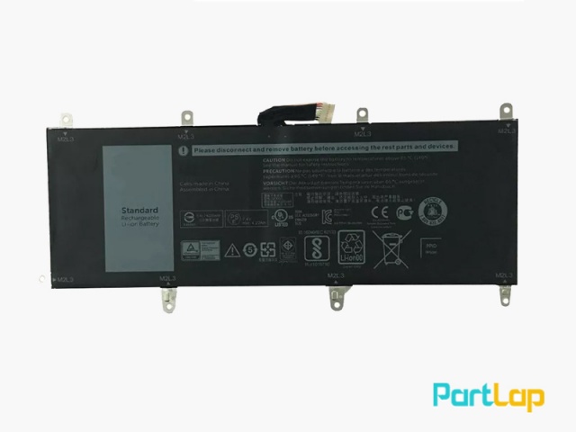 باتری 2 سلولی GFKG3 لپ تاپ دل Venue 10 Pro