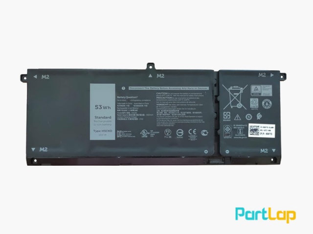 باتری 4 سلولی H5CKD لپ تاپ دل Latitude 3510 ، Inspiron 13 5300