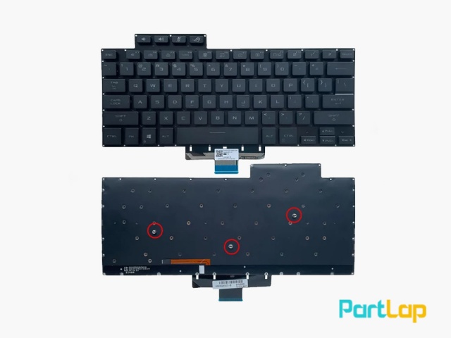 کیبورد لپ تاپ ایسوس ROG Zephyrus GU603