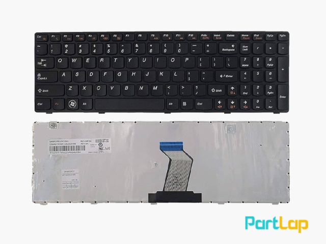 کیبورد لپ تاپ لنوو IdeaPad Z560 ، V570 ، G575