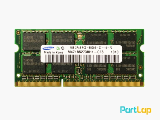 رم لپ تاپ سامسونگ مدل DDR3 PC3-8500S ظرفیت 4 گیگابایت