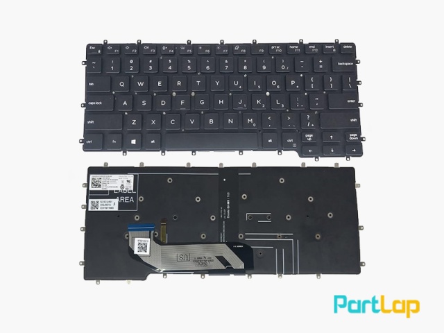 کیبورد لپ تاپ دل Latitude 14 7400 2 in 1