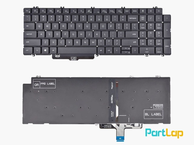 کیبورد لپ تاپ دل Dell latitude 5530