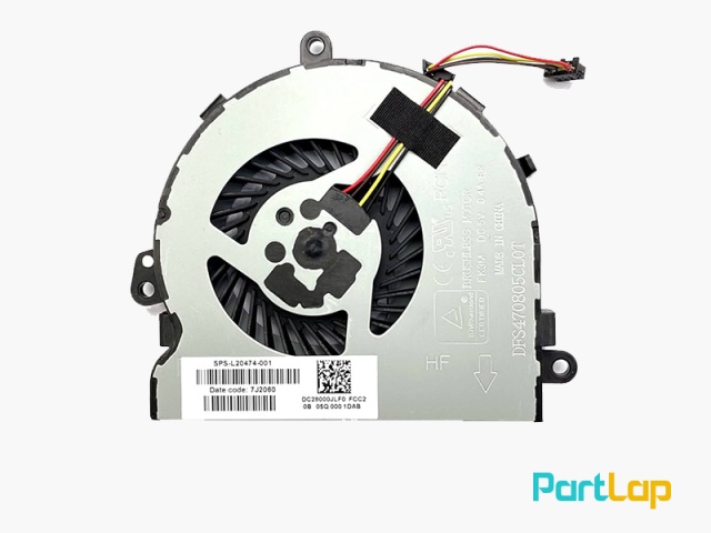 فن پردازنده لپ تاپ اچ پی HP Pavilion 15 DA