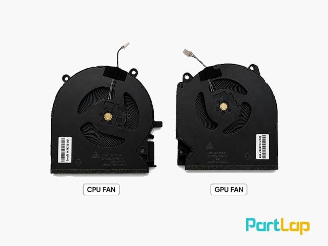 فن پردازنده و گرافیک لپ تاپ اچ پی HP Victus 16 D