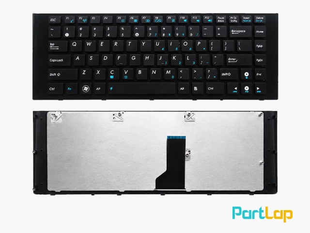 کیبورد لپ تاپ ایسوس Asus K42 همراه با قاب کنار