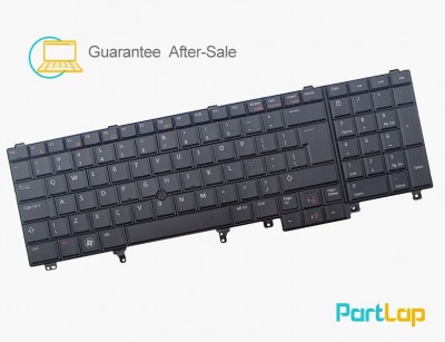کیبورد لپ تاپ دل Latitude E6540 ، E5520 ، Precision M4600