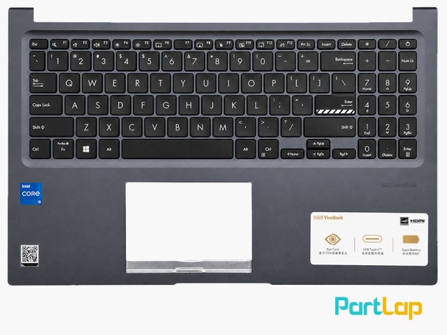قاب دور کیبورد و تاچ پد ایسوس ASUS Vivobook 15 R1502Z