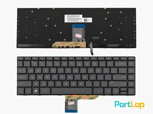کیبورد لپ تاپ اچ پی HP Spectre X360 15-BL