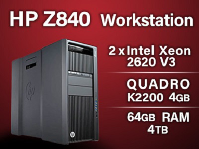 سرور Hp Workstation Z840 غول گرافیک و رندرینگ