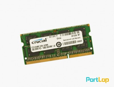 رم لپ تاپ کروشیال مدل DDR3 PC3-12800S ظرفیت 4 گیگابایت