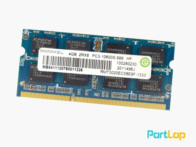 رم لپ تاپ رامکسل مدل DDR3 PC3-10600S ظرفیت 4 گیگابایت