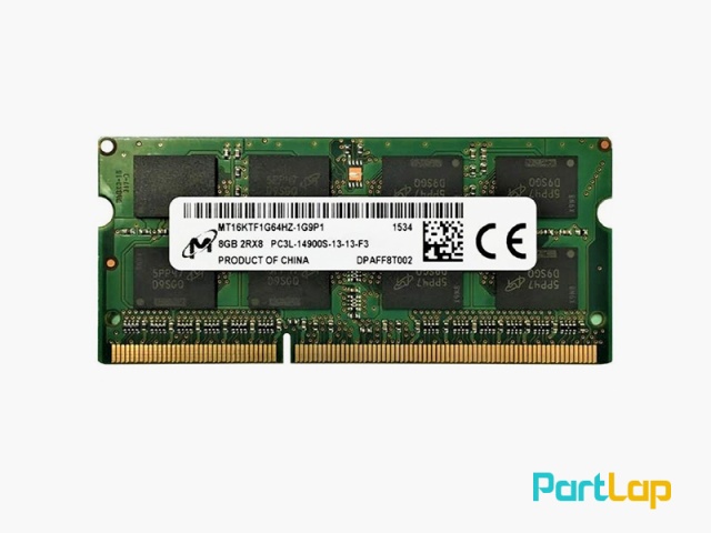 رم لپ تاپ میکرون مدل DDR3 PC3L-12800S ظرفیت 8 گیگابایت