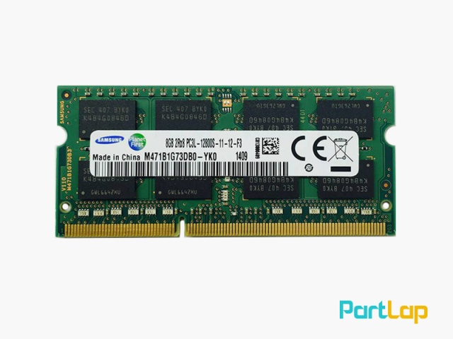 رم لپ تاپ سامسونگ مدل DDR3 PC3L-12800S ظرفیت 8 گیگابایت
