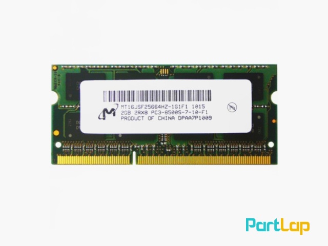 رم لپ تاپ میکرون مدل DDR3 PC3-8500S ظرفیت 2 گیگابایت