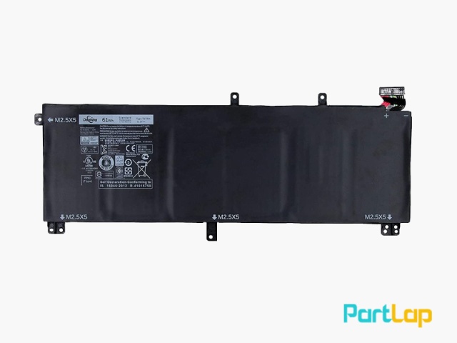 باتری 6 سلولی TOTRM لپ تاپ دل XPS 15 9530 ، Precision M3800