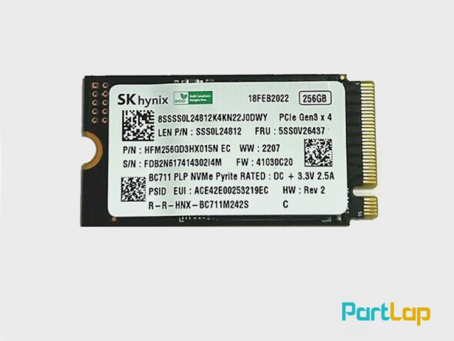 حافظه SSD سایز M.2 2242 اسکای هاینیکس مدل 5SS0V26437 ظرفیت 256 گیگابایت
