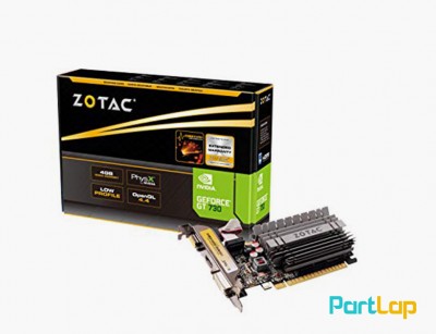 کارت گرافیک پنل کوتاه   Zotac Geforce GT730 4GB