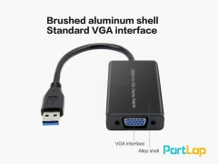 تبدیل USB3 به VGA مدل OTN5201 Converter USB 3.0 TO VGA