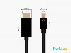 کابل Mini Display Port به HDMI طول 1.8 متر