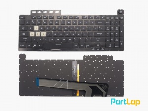 کیبورد لپ تاپ ایسوس TUF Gaming F15 FX506 ، FA506