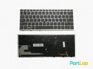 کیبورد لپ تاپ اچ پی EliteBook 830 G5 ، 836 G5 ، 730 G5
