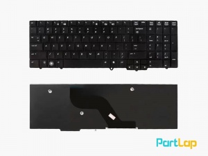 کیبورد لپ تاپ اچ پی EliteBook 8540P ، 8540W