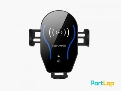 پایه نگهدارنده موبایل و شارژر وایرلس X8 10w Fast Charging