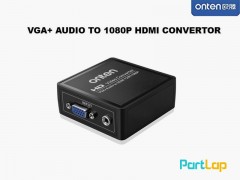 تبدیل VGA به HDMI اونتن مدل OTN-5108 VGA To HDMI With Audio