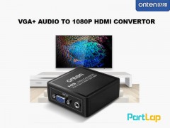 تبدیل VGA به HDMI اونتن مدل OTN-5108 VGA To HDMI With Audio