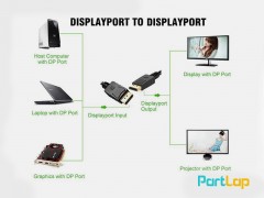 کابل Display Port طول 3 متر