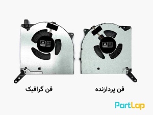 فن پردازنده و گرافیک لپ تاپ لنوو Legion 5 Pro 16ITH6