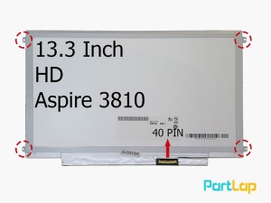 ال ای دی لپ تاپ 13.3 اینچ 40 پین اسلیم ایسر Aspire 3810