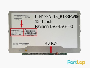 ال ای دی لپ تاپ 13.3 اینچ 40 پین مدل LTN133AT15_B133EW06 اسلیم
