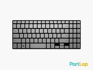 کیبورد لپ تاپ ایسوس VivoBook S15 S530 ، K530 ، X530