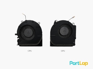 فن پردازنده و گرافیک لپ تاپ اچ پی HP Victus 16 D