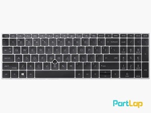 کیبورد لپ تاپ اچ پی HP Zbook FURY 15 G7