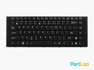کیبورد لپ تاپ ایسوس Asus K42 همراه با قاب کنار
