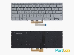 کیبورد لپ تاپ ایسوس Asus ZenBook Flip 14 UX462