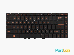 کیبورد لپ تاپ ام اس آی MSI GS65