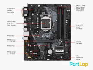 مادربرد ایسوس مدل PRIME B360M-A