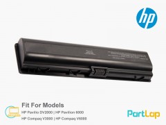 باتری 6 سلولی HSTNN-DB31 لپ تاپ اچ پی Pavilion DV2000
