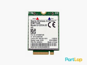 ماژول WWAN سیم کارت لپ تاپ لنوو مدل EM7345