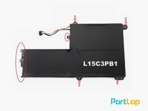 باتری 3 سلولی L15C3PB1 لپ تاپ لنوو IdeaPad FLEX 4