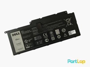 باتری 4 سلولی F7HVR لپ تاپ دل Inspiron 17 7737 ، 15 7537