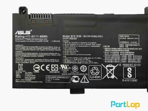باتری 4 سلولی B31N1535 لپ تاپ ایسوس ZenBook UX310